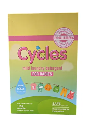 Cycles Mild Laundry Powder Detergent